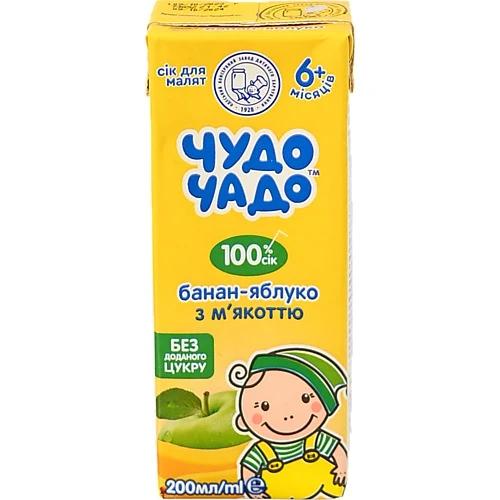 Сік яблучно-банановий Чудо-Чадо 200мл