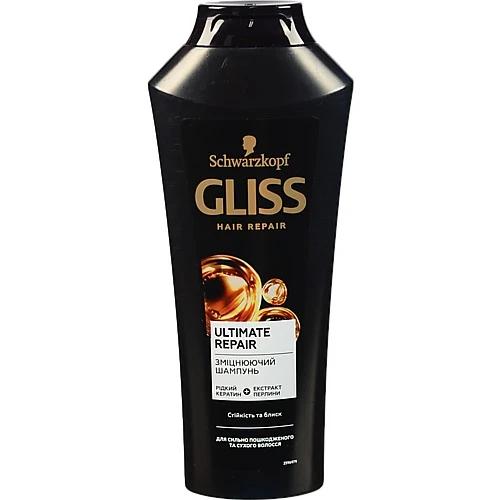 Шампунь для волосся відновлюючий Ultimate Repair Gliss Kur 400мл