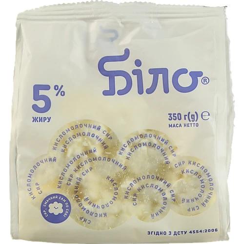 Сир к.м. Біло 350г 5% пакет