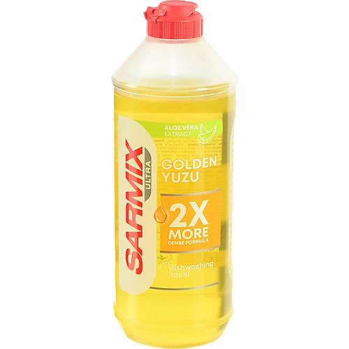 Гель Sarmix 500мл д. миття посуду ultra gold. yuzu
