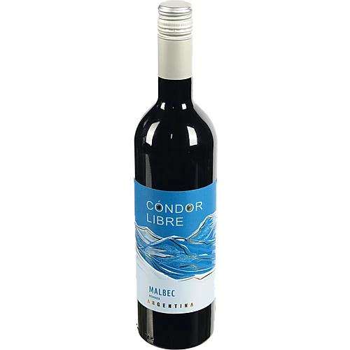 Вино Malbec сухе червоне 0.75 л ТМ Condor Libre