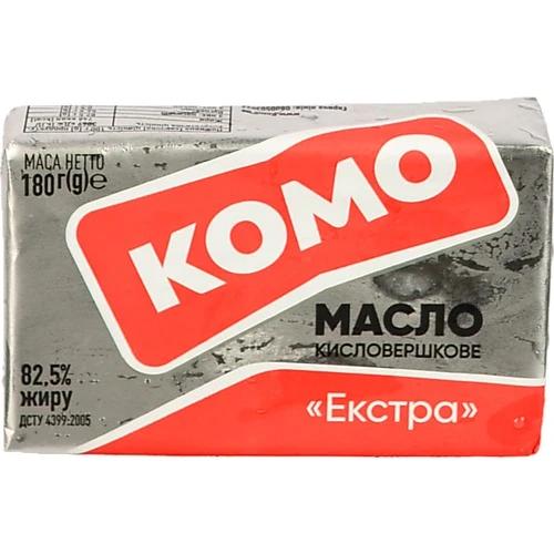 Масло Комо 82.5% кисловершкове Екстра м/у 180г