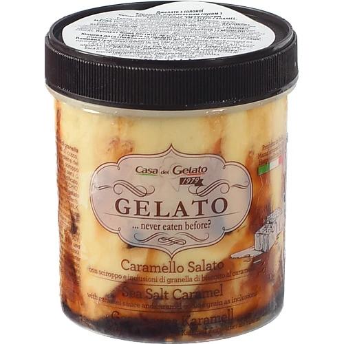 Морозиво Casa del Gelato 400г salted caramel