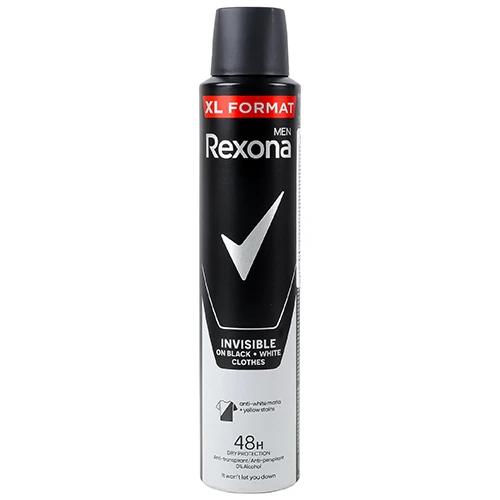 Антиперспірант Rexona 200мл невидимий на чорн б