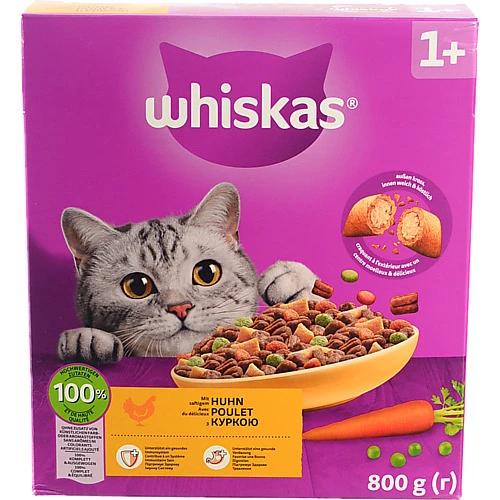 Корм сухий для дорослих котів з куркою Whiskas 800г
