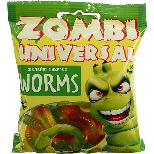 Цукерки желейні Zombi Universal 70г worms