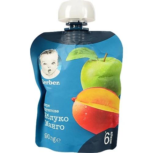 Пюре для дітей від 6міс Яблуко і манго Gerber д/п 90г