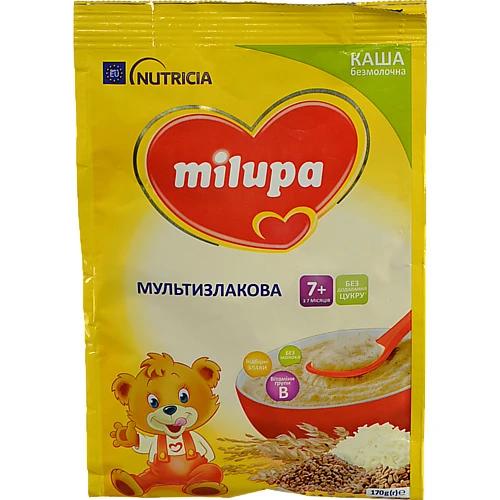Каша безмолочна для дітей від 7міс суха мультизлакова Milupa м/у 170г