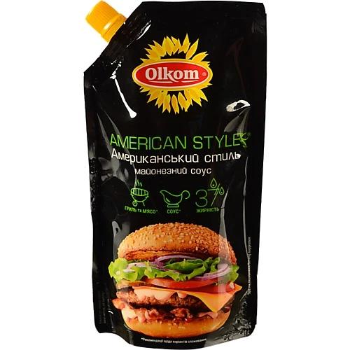 Соус майонезний 37% American style Olkom д.п. 295г