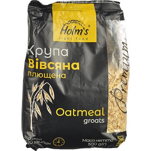 Крупа вівсяна плющена Holm's 500 г