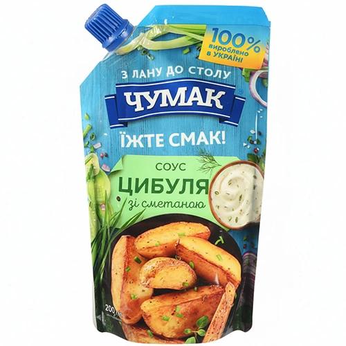 Соус Цибуля зі сметаною Чумак д.п. 200 г
