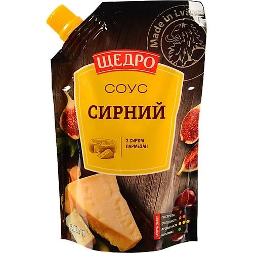 Соус Щедро Сирний з сиром Пармезан д.п. 200 г