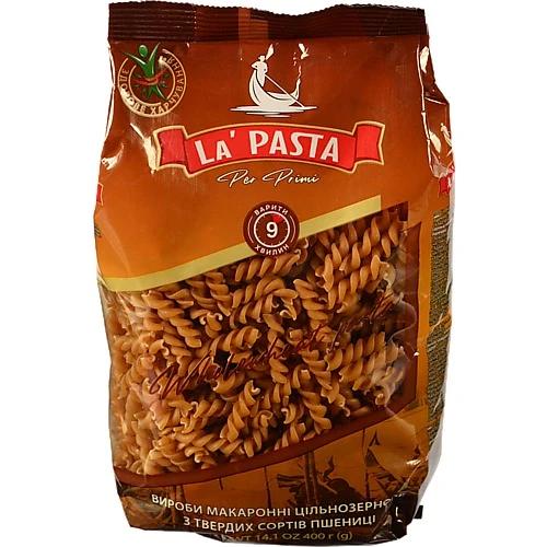 Макарони La Pasta Per Primi «Спіральки» цільнозернові 400 г