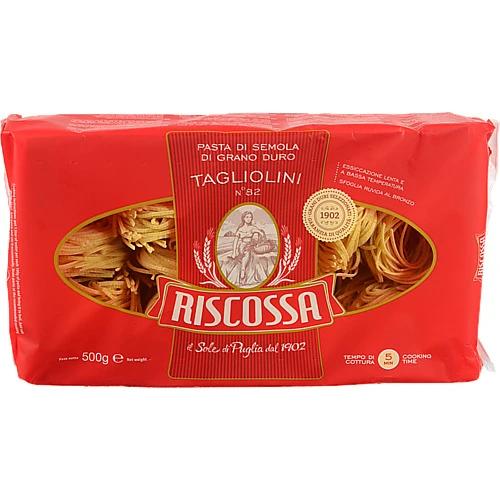 Паста Riscossa «Tagliolini» №82 з твердих сортів пшениці 500 г