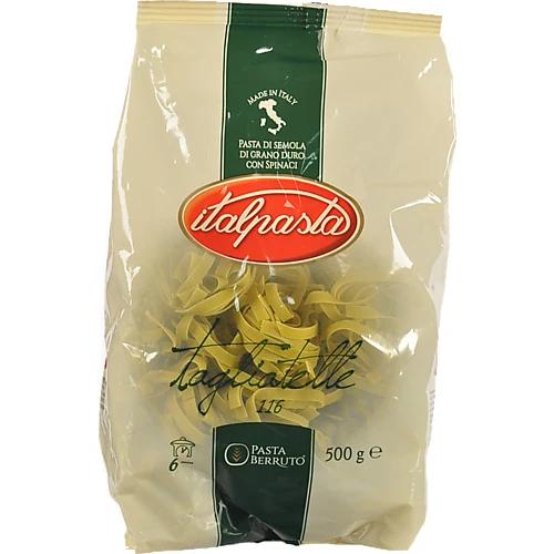 Макарони Italpasta 500г тальятеллі шпинат