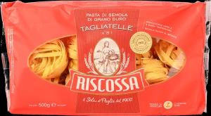 Паста Riscossa «Tagliatelle» №81 з твердих сортів пшениці 500 г
