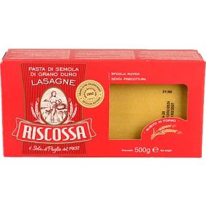 Паста Riscossa «Lasagne» з твердих сортів пшениці 500 г