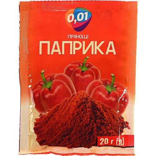 Паприка мелена 20г