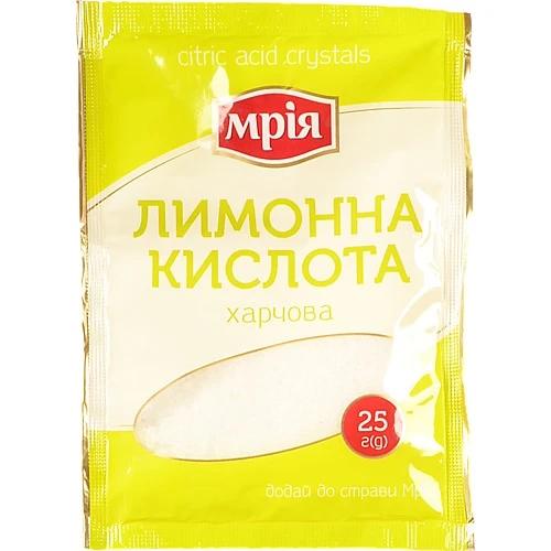 Кислота лимонна Мрія 25г