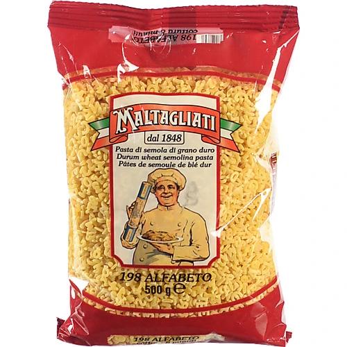 Макарони Maltagliati 500г алфавіт