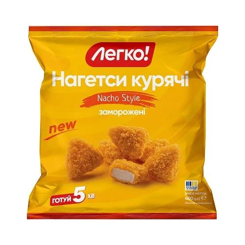 Нагетси заморожені курячі Nacho style Легко! м/у 400г