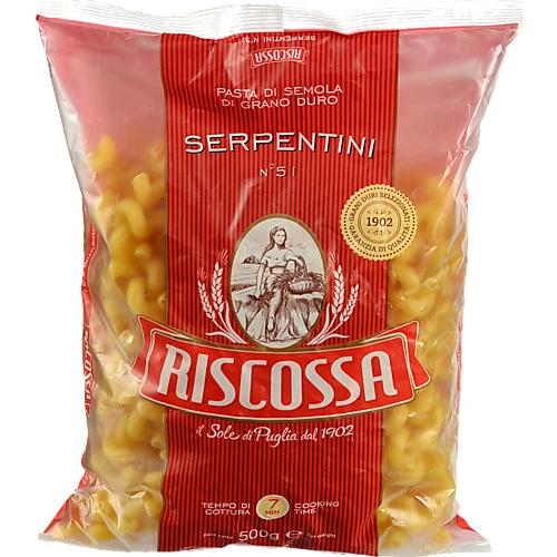 Паста Riscossa «Serpentini» №51 500 г