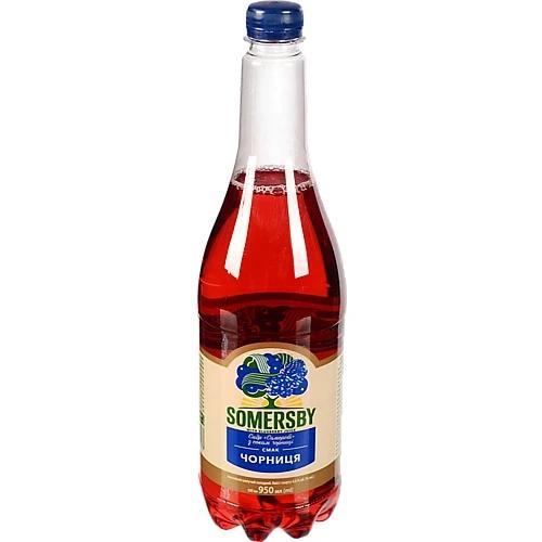 Сидр Somersby Чорниця солодкий 4.6% 0.95л, пл