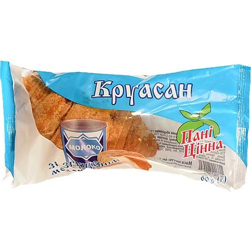 Круасан Пані Цінна 60 г зі згущеним молоком