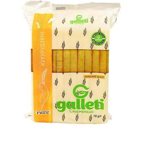 Хлібці кукурудзяні Galleti м/у 70г