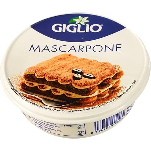 Сир Маскарпоне Giglio 250г (36% жирності)