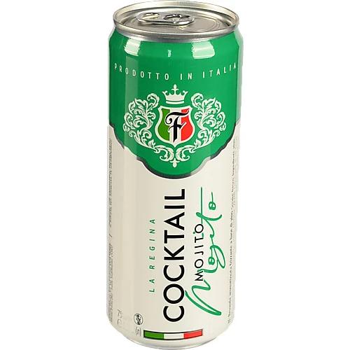 Напій винний напівігристий La Regina Fragolina Mojito 7% з/б 0.33 л