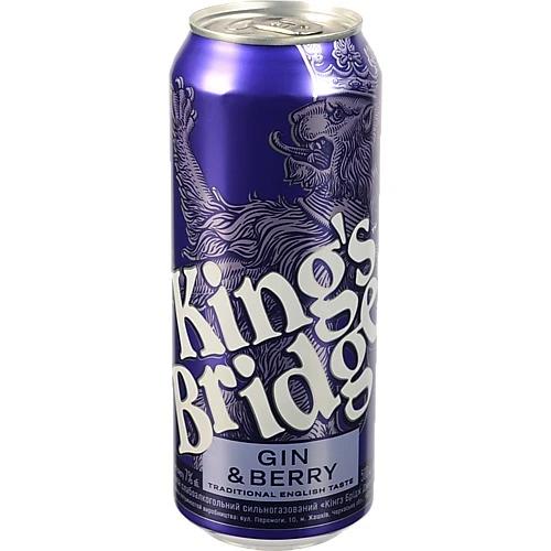 Напій слабоалкогольний King's Bridge Gin&Berry 500мл 7%