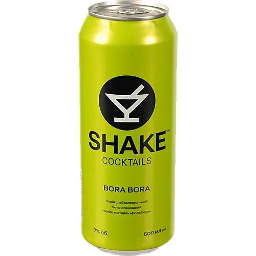 Напій слабоалкогольний 0.5л 7% сильногазований Bora Bora Cocktails Shake б/у