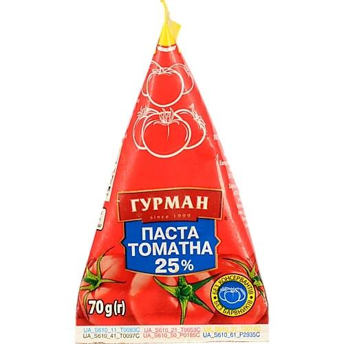 Томатна паста Гурман 70г 25%