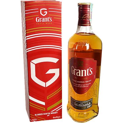 Віскі Grant's Triple Wood 0,75 л 40% купажований
