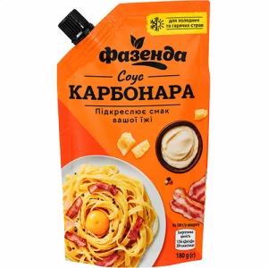 Соус Фазенда 180г карбонара 30% д.п