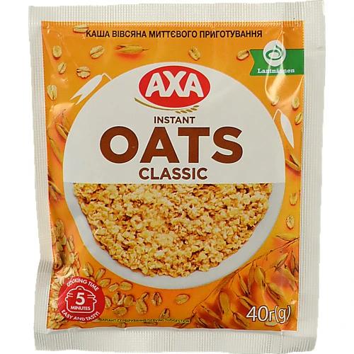 Каша вівсяна миттєвого приготування АХА Classic 40г