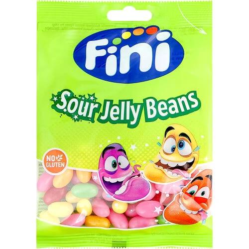 Драже желейне Fini 75г кисле sour jelly beans