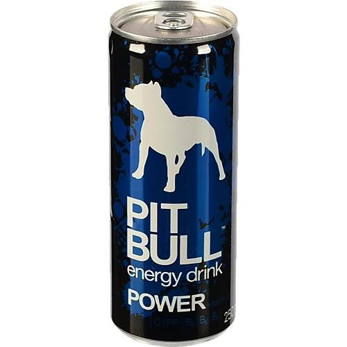 Напій енергетичний безалкогольний сильногазований Power Pit Bull з/б 250мл