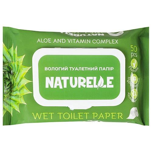 Туалетний папір Naturelle 50шт вол.алое компл. віт