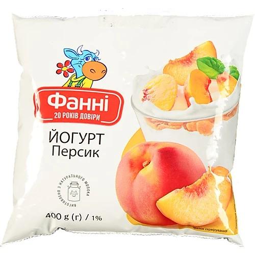 Йогурт 1% питний Персик Фанні м/у 400г