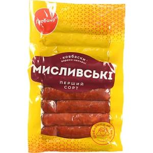 Ковбаски Глобино 260г мисливськi 1c в.п