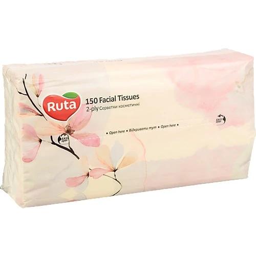 Серветки косметичні 2-х шарові Ruta 150шт