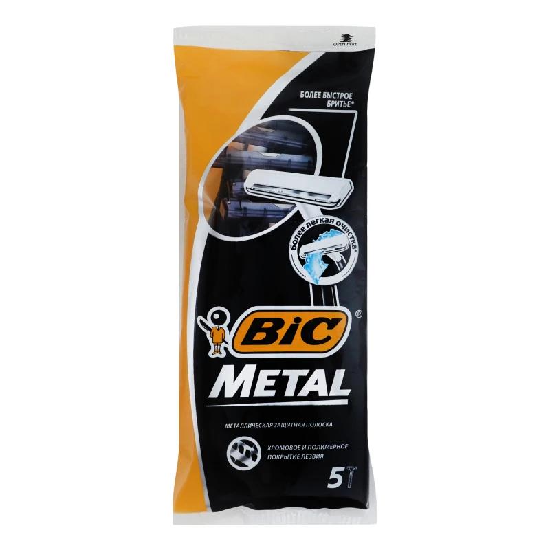 Бритва Bic металеве покриття 5шт