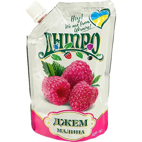 Джем Dnipro 250г малина д.п