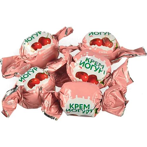 Цукерки Конті крем йогурт вишня черешня