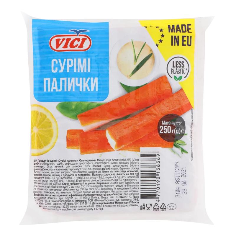 Сурімі палички Vici охол в/у 250г