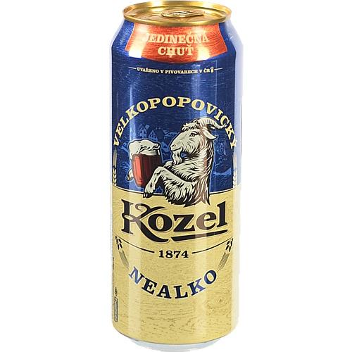Пиво б.а Velkopopovicky Kozel 0.5л з.б