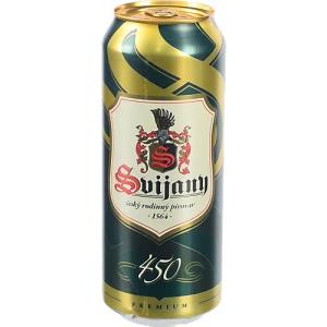 Пиво Svijany 0.5л premiovy lezak 450 4.6% з.б