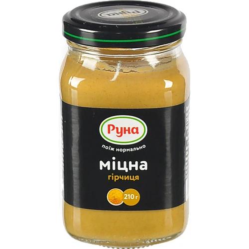 Гірчиця «Міцна» Руна 210г